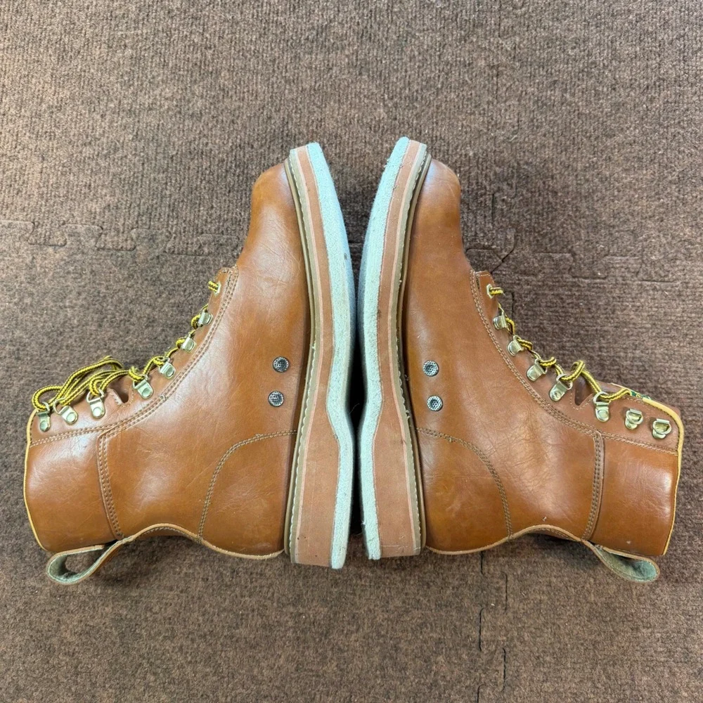 Cabelas Fishing Boots Mens 11 Brown Felt Sole Wading Boots 82106010 gently used
